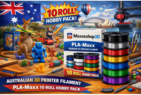 10 Carefully Selected Rolls of PLA-Maxx