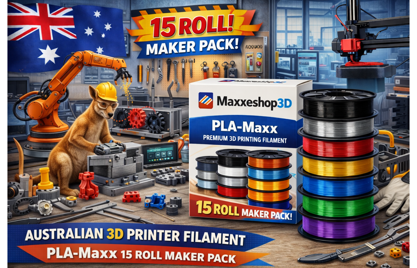 PLA-Maxx Maker Pack 15 