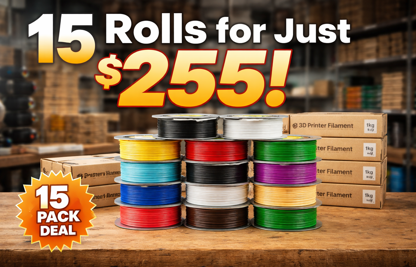 PLA-Maxx Maker Pack 15 