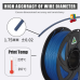 PLA Pure 3D Printer Filament 1.75mm (Blue) - 1kg