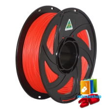 PLA Pure 3D Printer Filament 1.75mm (Bright Red) - 1kg