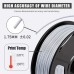 PLA 3D Printer Filamant 1.75mm (EDA Silver) - 1kg