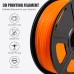 PETG 3D Printer Filamant 1.75mm (Orange) - 1kg
