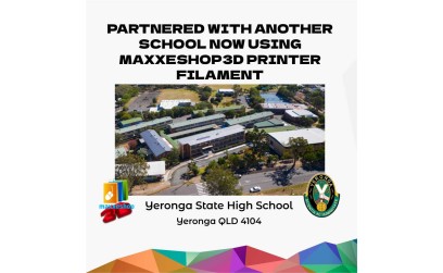  MaxxeShop3D's Inspiring Alliance with Yeronga State High School