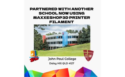 MaxxeShop3D’s Exciting Partnership with John Paul College