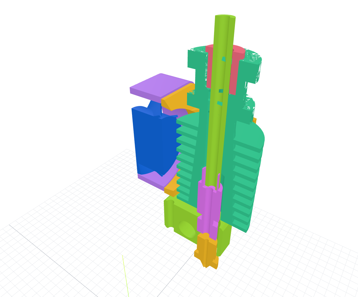 3D Printer Hot End Display